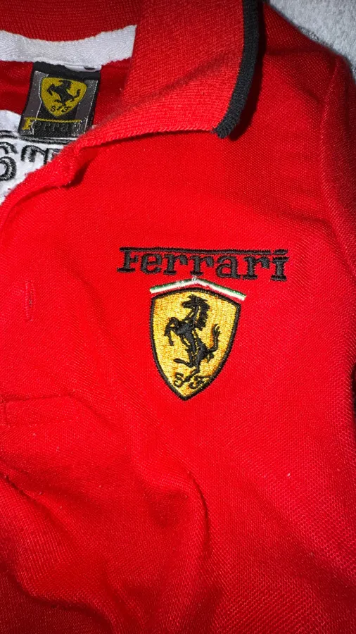 Ferrari kids polo tshirt offical gear - Photo 3 of 10