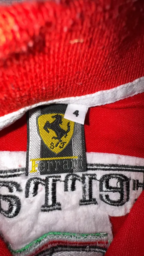 Ferrari kids polo tshirt offical gear - Photo 6 of 10