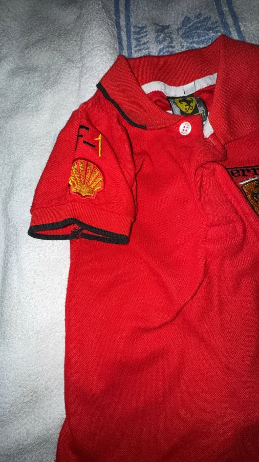 Ferrari kids polo tshirt offical gear - Photo 7 of 10