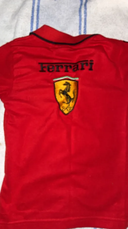 Ferrari kids polo tshirt offical gear - Photo 9 of 10