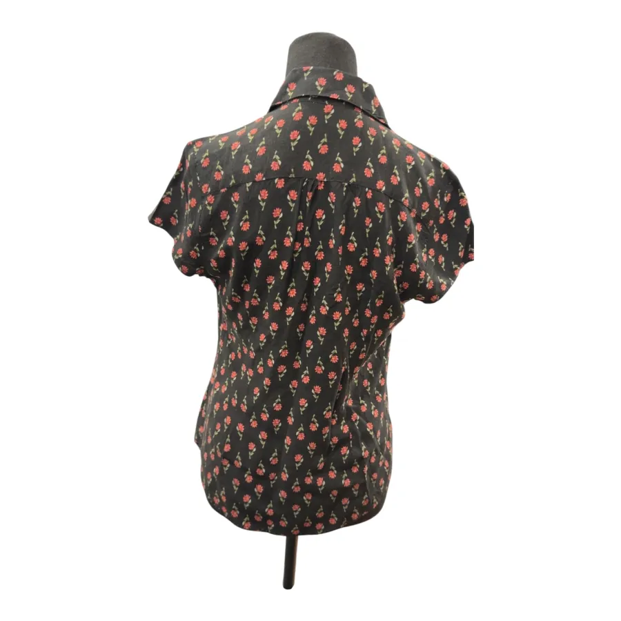 princess highway 10 blouse floral button up - Photo 3 of 5