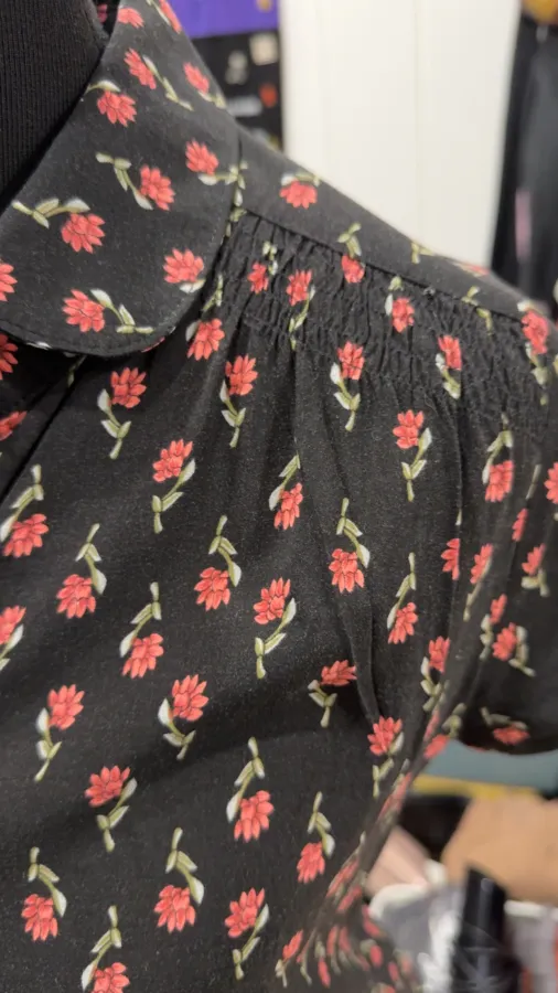 princess highway 10 blouse floral button up - Photo 4 of 5