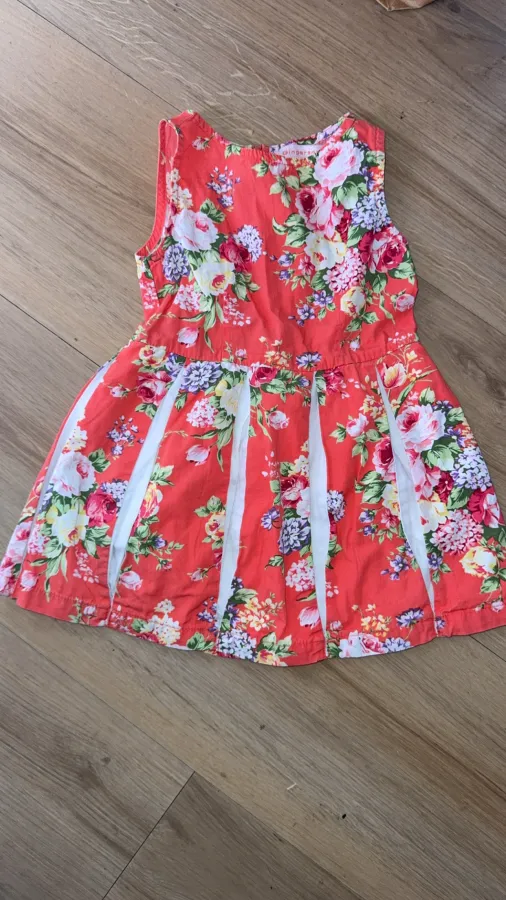 Ginger Snaos Girls pleated fit&flare floral   dress - Photo 1 of 5